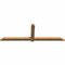 Ekena Millwork Eugene Smooth Timber Gable Bracket, Western Red Cedar, 108"W x 36"H x 3 1/2"D x 5 1/2"F, 8/12 Pitch GBW108X36X0406EUG00SWR - alternate 2
